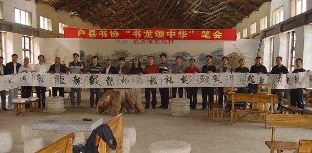 众多龙字集体亮相